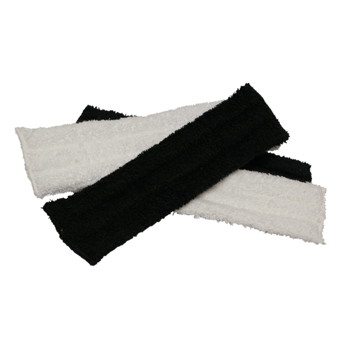 Blue Sports Sweatbands in Black