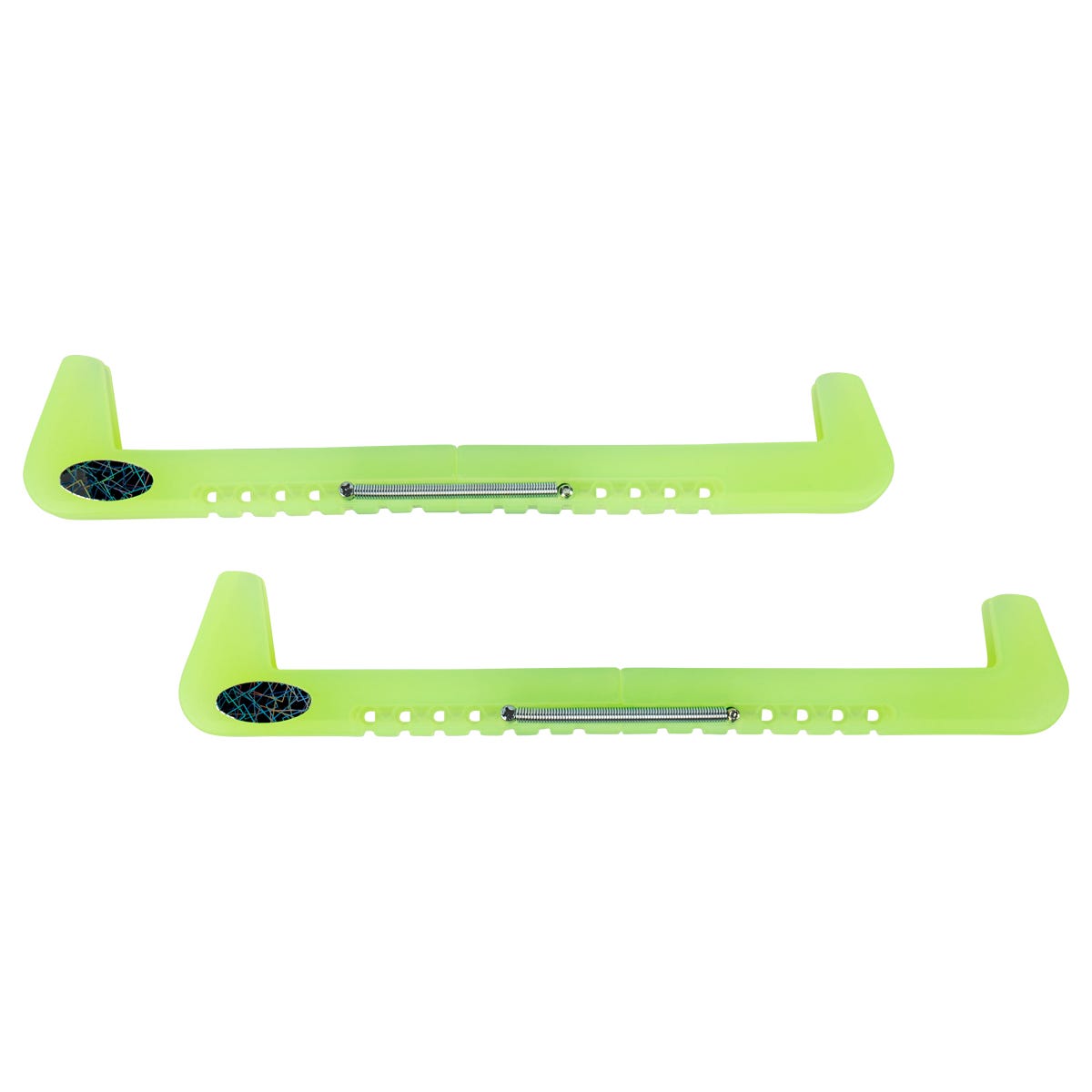 "Blue Sports Two Piece Pro Skate Guard in Lemon"