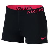Nike Pro Women's Shorts in Black/Racer Pink Size X-Small