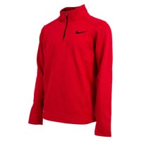Nike KO Men's Jacket Quarter Zip Sweater in Red/Black Size Medium