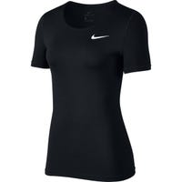 Nike Pro Women's Short Sleeve T-Shirt in Black/White Size X-Small