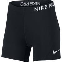 Nike Pro Women's 5in. Performance Shorts in Black/White Size Medium