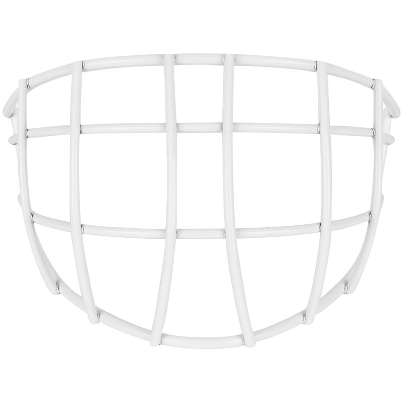 "CCM 7000 Youth Certified Straight Bar Cage in White"