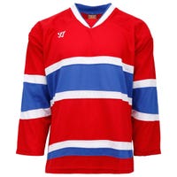 Warrior KH130 Senior Hockey Jersey - Montreal Canadiens in Red Size Medium
