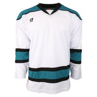 Warrior KH130 Youth Hockey Jersey - San Jose Sharks in White Size Large/X-Large