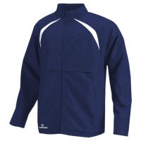 Warrior Motion Youth Warm Up Jacket in Navy/White Size Small