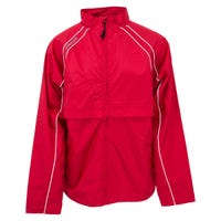 Warrior Vision Youth Warm-Up Jacket in Red/White Size Small