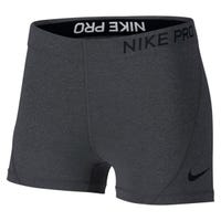 Nike Pro Women's Shorts in Charcoal Heather/Black Size Medium