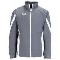 Under Armour Essential Woven Youth Jacket in Graphite/White Size Small