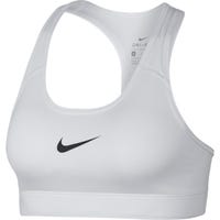 Nike Victory Women's Padded Sports Bra in White/Black Size Medium
