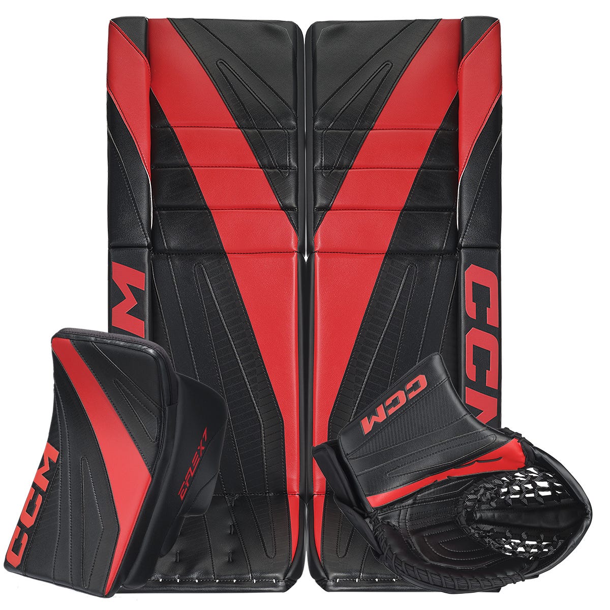 CCM EFLEX 7 Total Custom Senior Goalie Equipment Combo