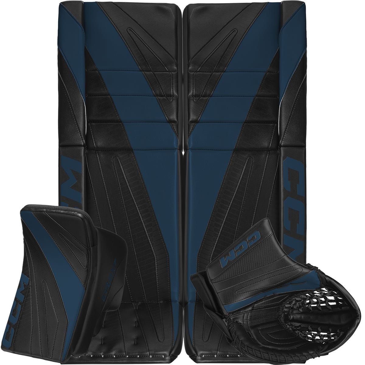 CCM EFLEX 7 Total Custom Intermediate Goalie Equipment Combo