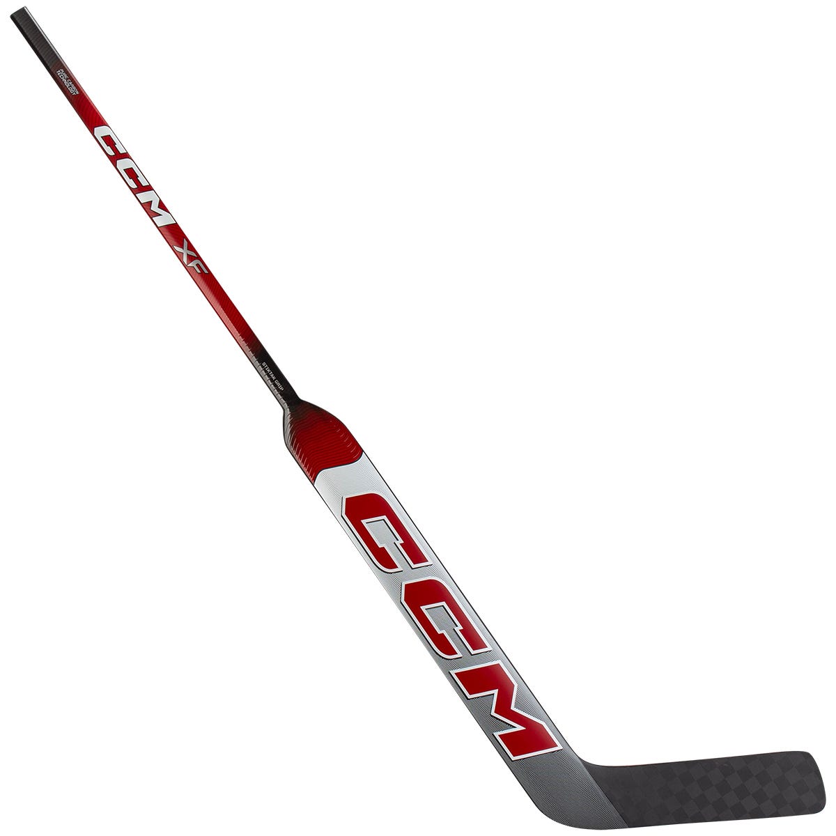 CCM XF Senior Goalie Stick in White/Red Size 25in