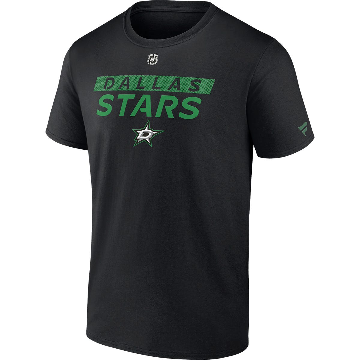 Fanatics Dallas Stars Authentic Pro Adult Short Sleeve T-Shirt | 100% cotton in Black Size XX-Large