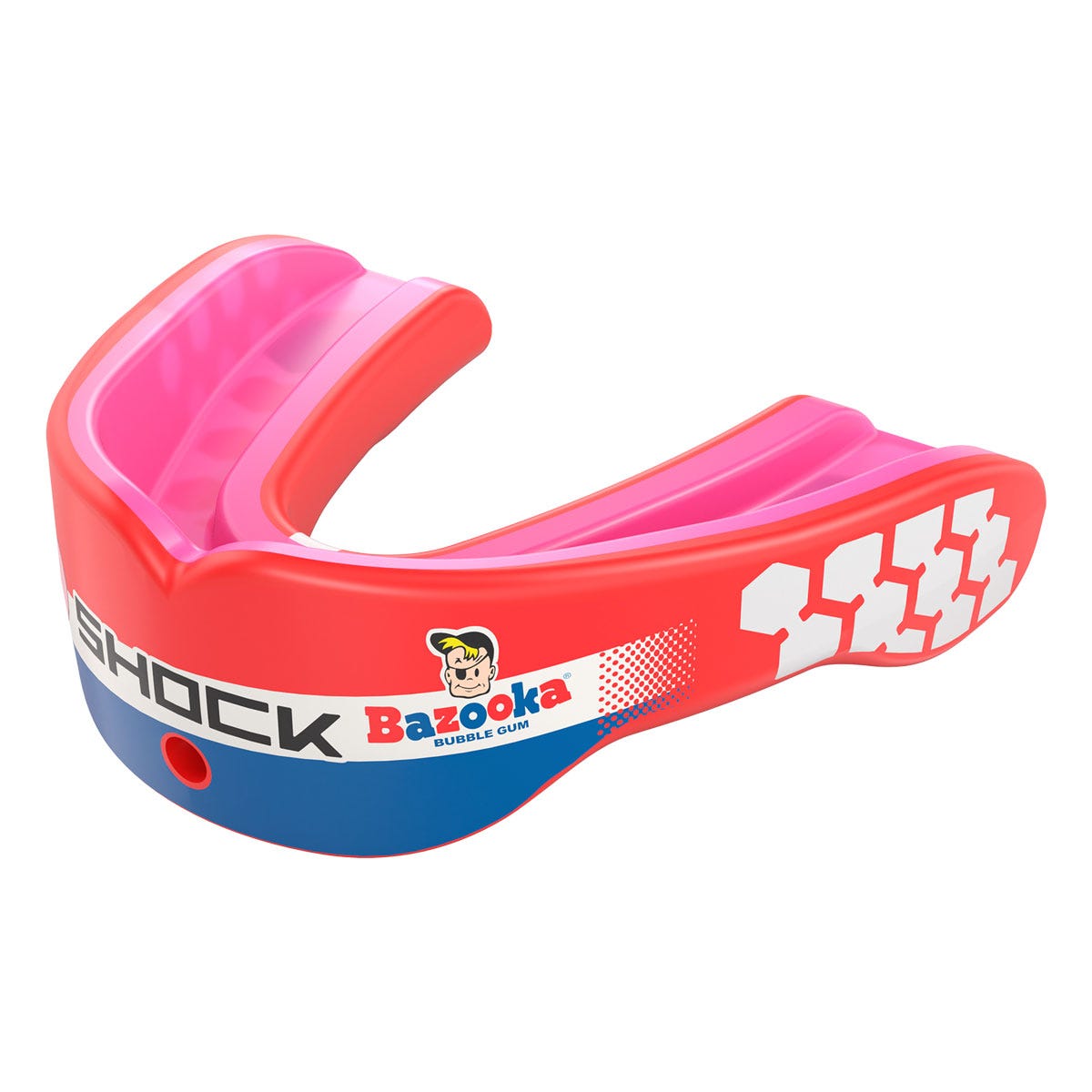 Shock Doctor Gel Max Power Flavor BAZOOKA Joe Mouth Guard in Bubblegum Size Youth