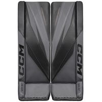 CCM Axis XF Total Custom Senior Goalie Leg Pads in White/White Size 33+1in