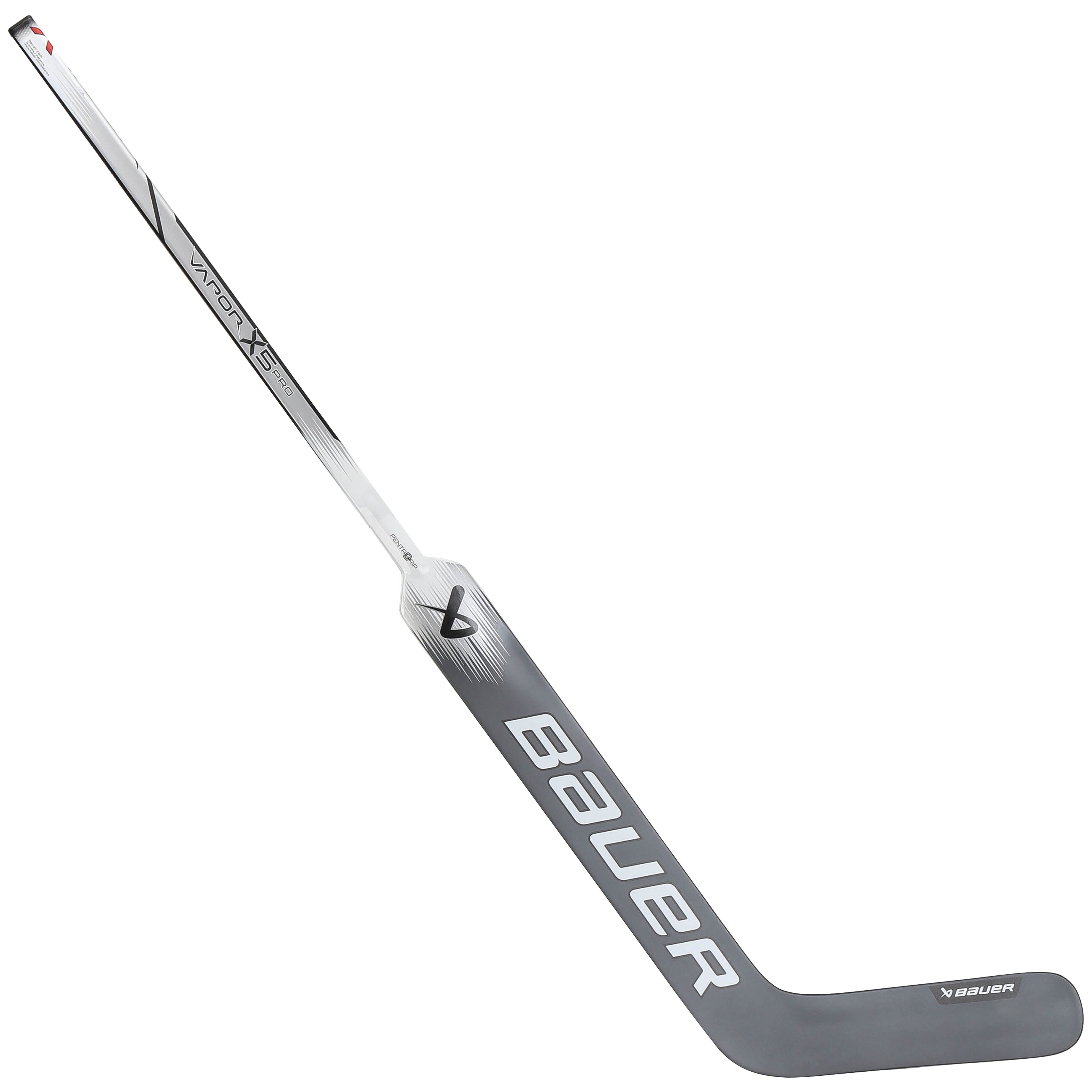 Bauer Vapor X5 Pro Senior Goalie Stick in Silver/Black Size 26in