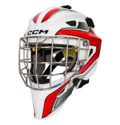 CCM Axis F5 Certified Straight Bar Junior Goalie Mask - Team