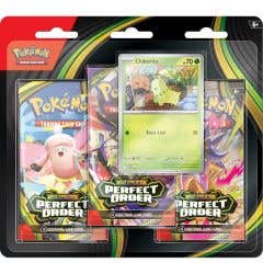 Pokemon TGC Mega Evolution: Perfect Order 3-Pack Blister