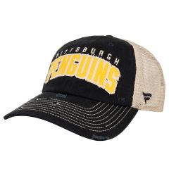 Pittsburgh Penguins Fanatics Veteran Mesh Snapback Hat
