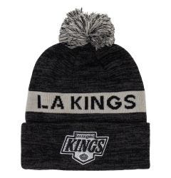 Los Angeles Kings Fanatics Authentic Pro Rink Cuff Beanie w/ Pom