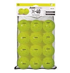 Franklin X-40 Outdoor Pickleballs - 12 Pack