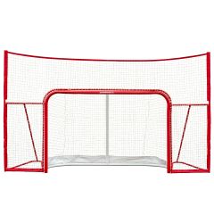 WinnWell Pro Form 72in. Regulation Hockey Net w/ Skateguard & Standalone Backstop