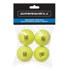 WinnWell Knee Hockey Ball 50mm 10g 4-Pack