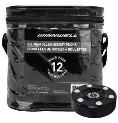 Winnwell Roller Hockey Puck - 12 Pack