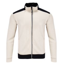 Bauer Textured Fleece Senior Full Zip Sweatshirt