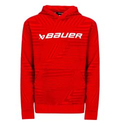 Bauer Stripe Graphic Youth Pullover Hoodie Sweatshirt