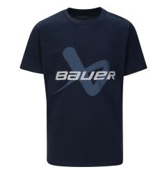 Bauer Lockup Youth Short Sleeve Tee Shirt