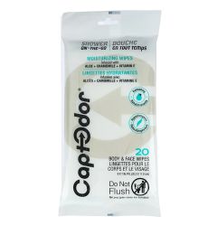 Captodor Body & Face Wipes (20ct)