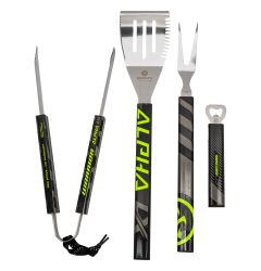 Requip'd 4-Piece BBQ Set w/ Fork