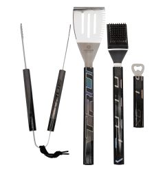 Requip'd 4-Piece BBQ Set w/ Brush