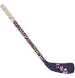 Fanatics USA Hockey Quinn Hughes Autographed Mini Hockey Stick