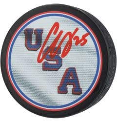 Fanatics USA Hockey Charlie McAvoy Autographed Puck
