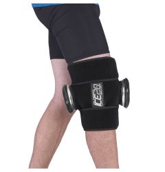 Ice20 Double Knee Compression Wrap