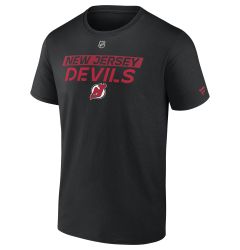 New Jersey Devils Fanatics Authentic Pro Adult Short Sleeve T-Shirt