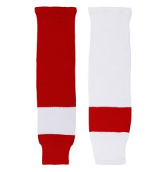 CCM 2-Tone Single Stripe Knit Hockey Socks