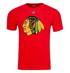 Chicago Blackhawks Fanatics Authentic Stack Name & Number Short Sleeve T-Shirt