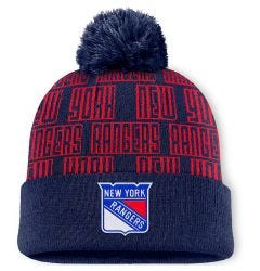 New York Rangers Fanatics Empty Net Beanie