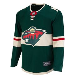 Minnesota Wild Fanatics Premier Breakaway Blank Adult Hockey Jersey