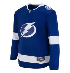 Tampa Bay Lightning Fanatics Premier Breakaway Blank Adult Hockey Jersey