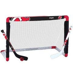 New Jersey Devils Franklin NHL Mini Hockey Goal Set