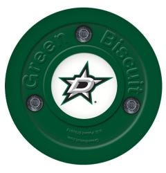 Dallas Stars Green Biscuit Training Puck