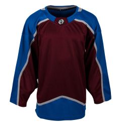 Colorado Avalanche MonkeySports Uncrested Adult Hockey Jersey