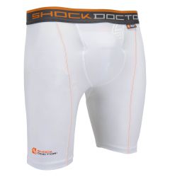 Shock Doctor 337 Senior Compression Short w/ Ultra Carbon Flex Cup