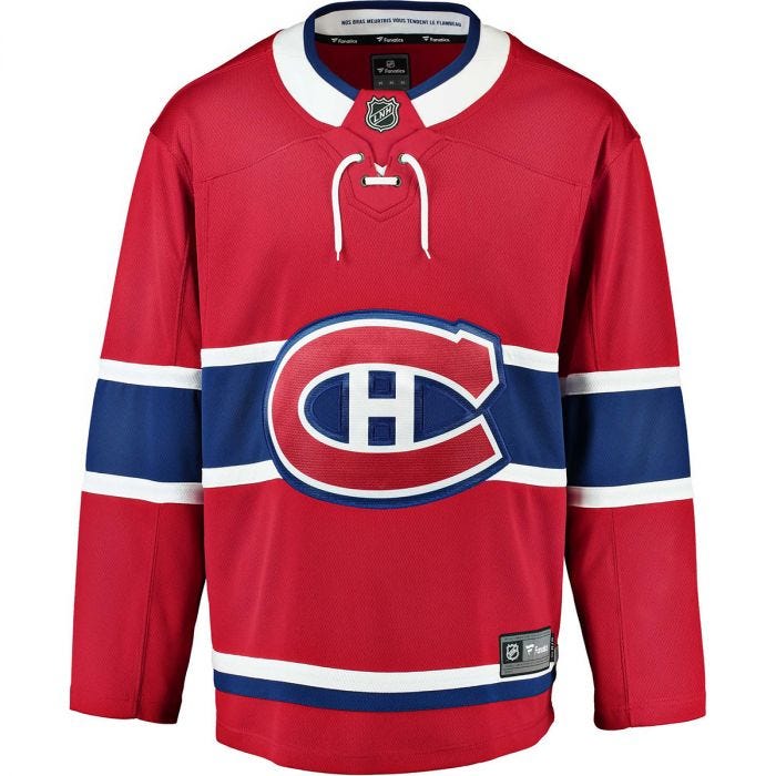 canadiens hockey jersey