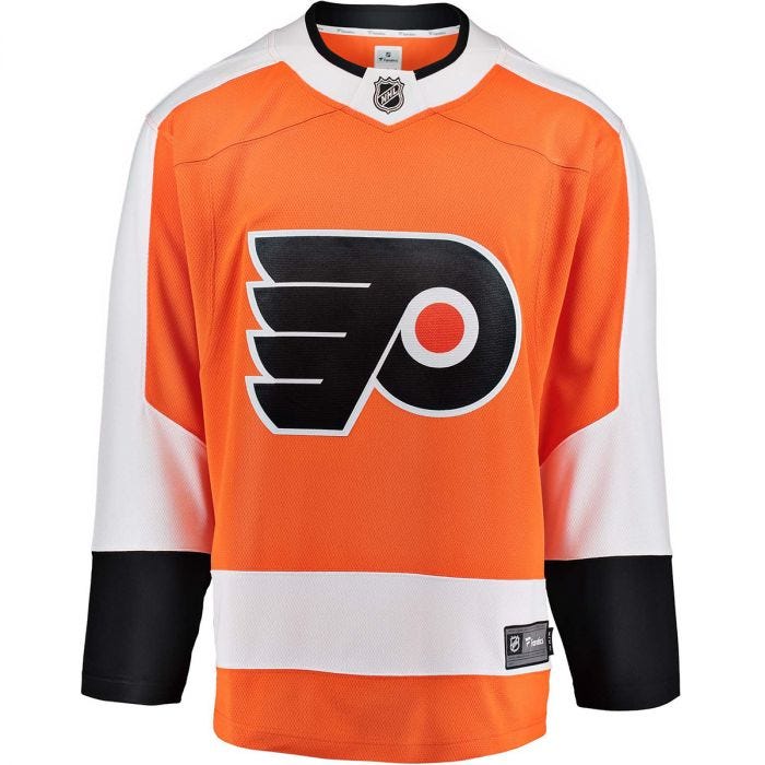 flyers grey practice jersey